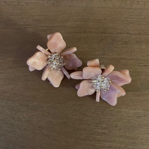2/$15 or 3/$20 Blush pink floral earrings